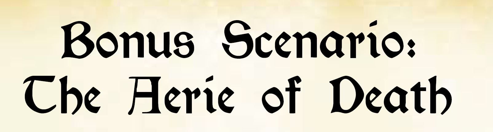 Descent: Journeys in the Dark – Bonus Quest: The Aerie of Death box art