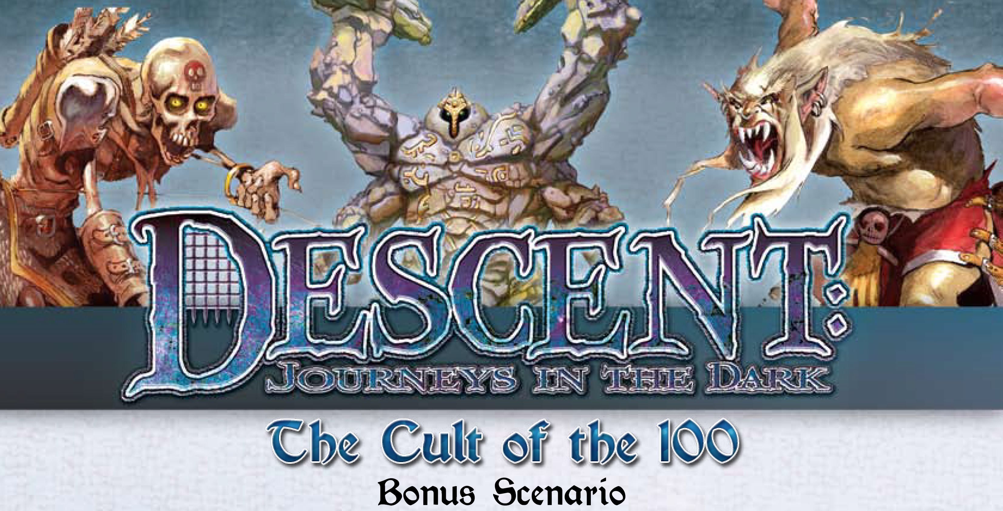 Descent: Journeys in the Dark – Bonus Quest: Cult of the 100 box art