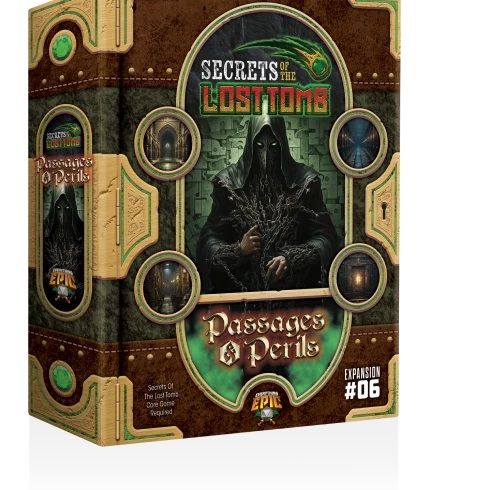 Secrets of the Lost Tomb: Epic Edition – Passages and Perils Expansion box art