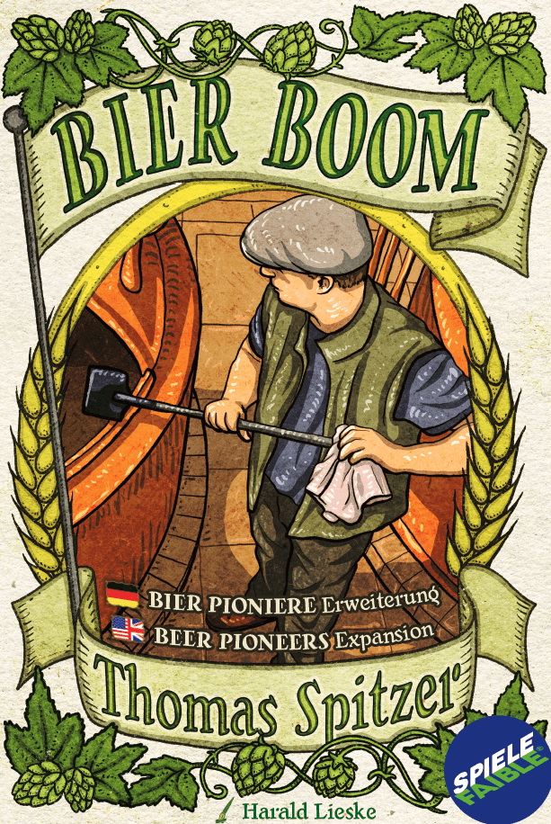 Bier Pioniere: Bier Boom box art