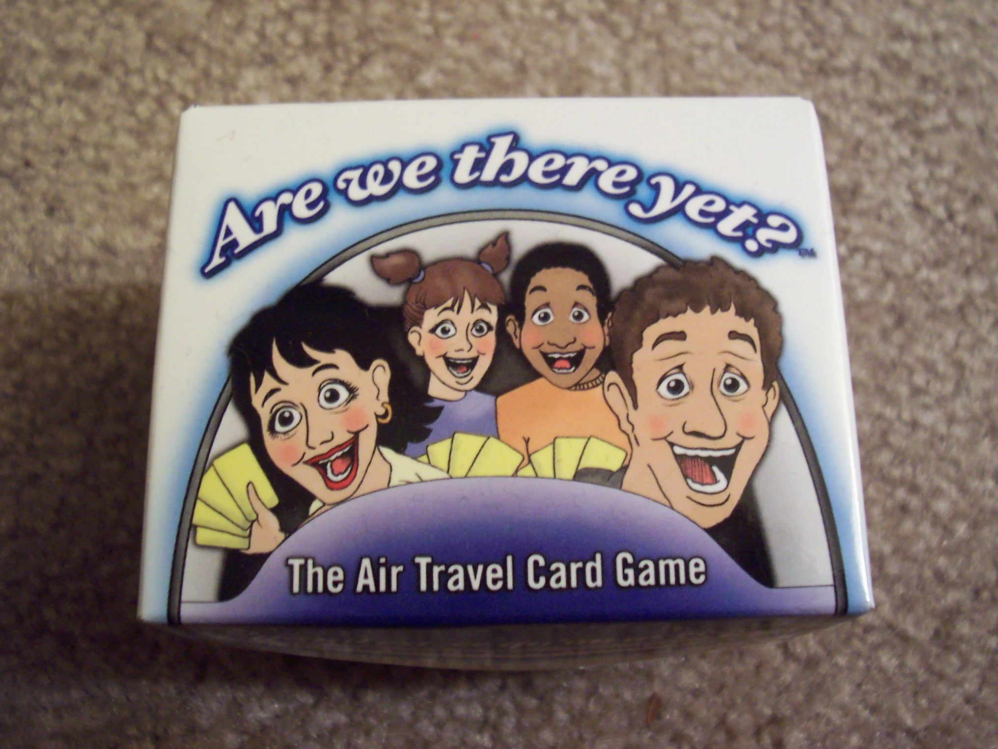 Are We There Yet? The Air Travel Card Game box art