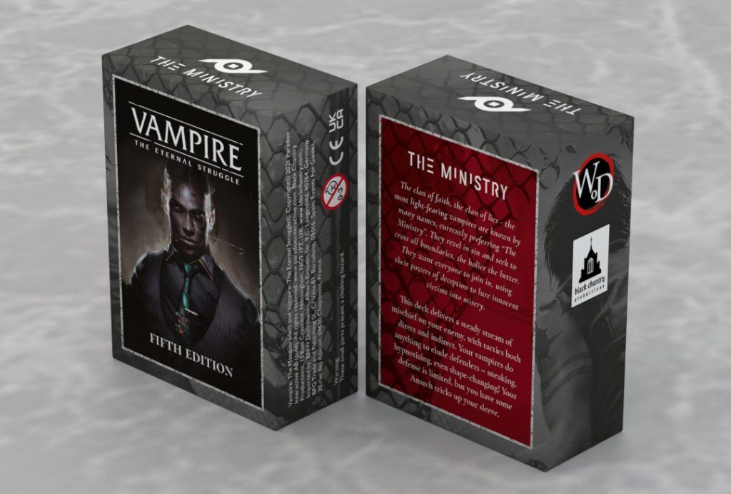 Coperta Vampire: The Eternal Struggle Fifth Edition – The Ministry