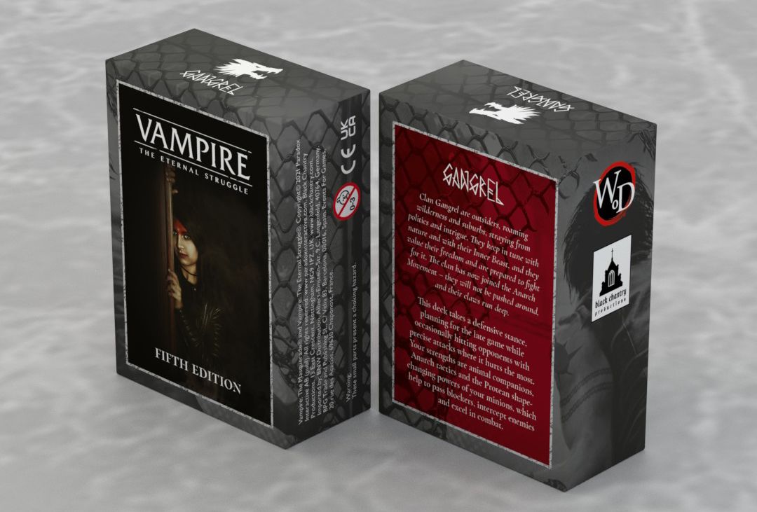 Coperta Vampire: The Eternal Struggle Fifth Edition – Gangrel