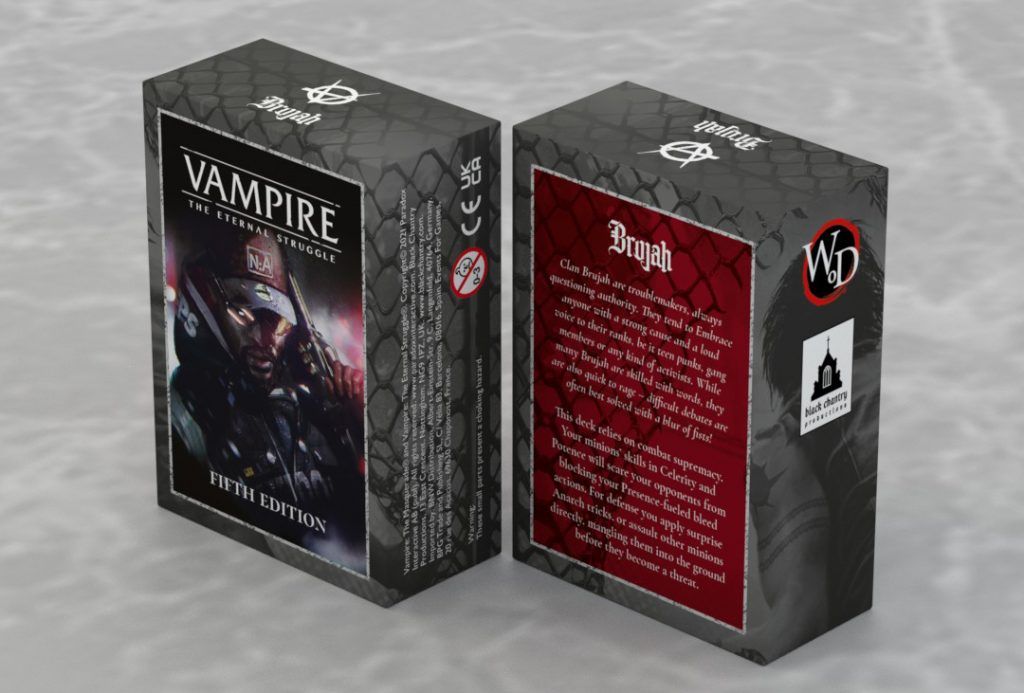 Coperta Vampire: The Eternal Struggle Fifth Edition – Brujah