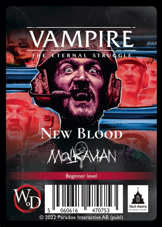 Coperta Vampire: The Eternal Struggle Fifth Edition – New Blood: Malkavian