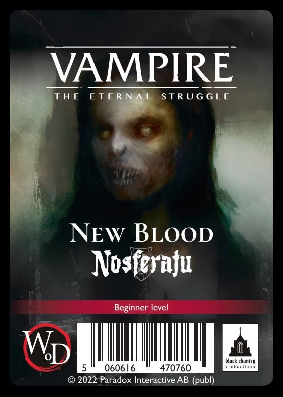 Coperta Vampire: The Eternal Struggle Fifth Edition – New Blood: Nosferatu