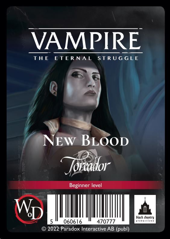 Coperta Vampire: The Eternal Struggle Fifth Edition – New Blood: Toreador