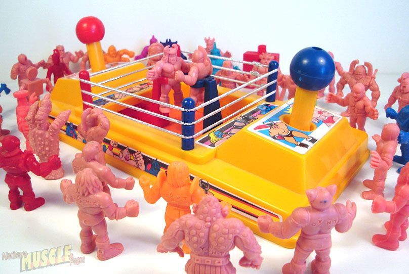 M.U.S.C.L.E. Hard Knockin' Rockin' Ring box art