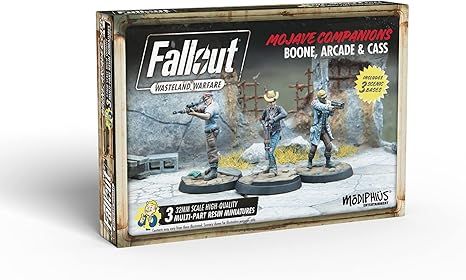 Fallout: Wasteland Warfare – Boone, Arcade and Cass doboz