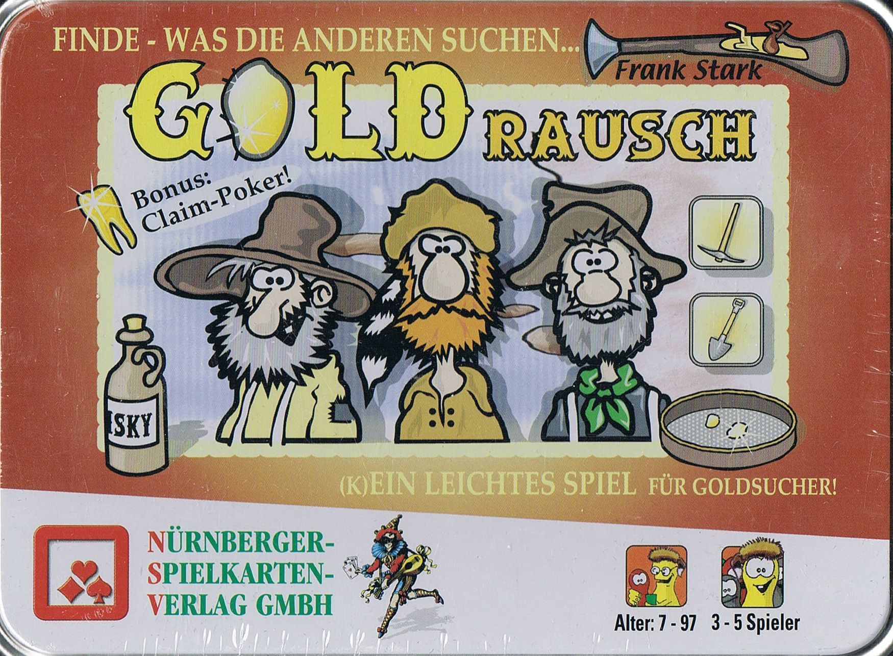 Gold Rausch doboz