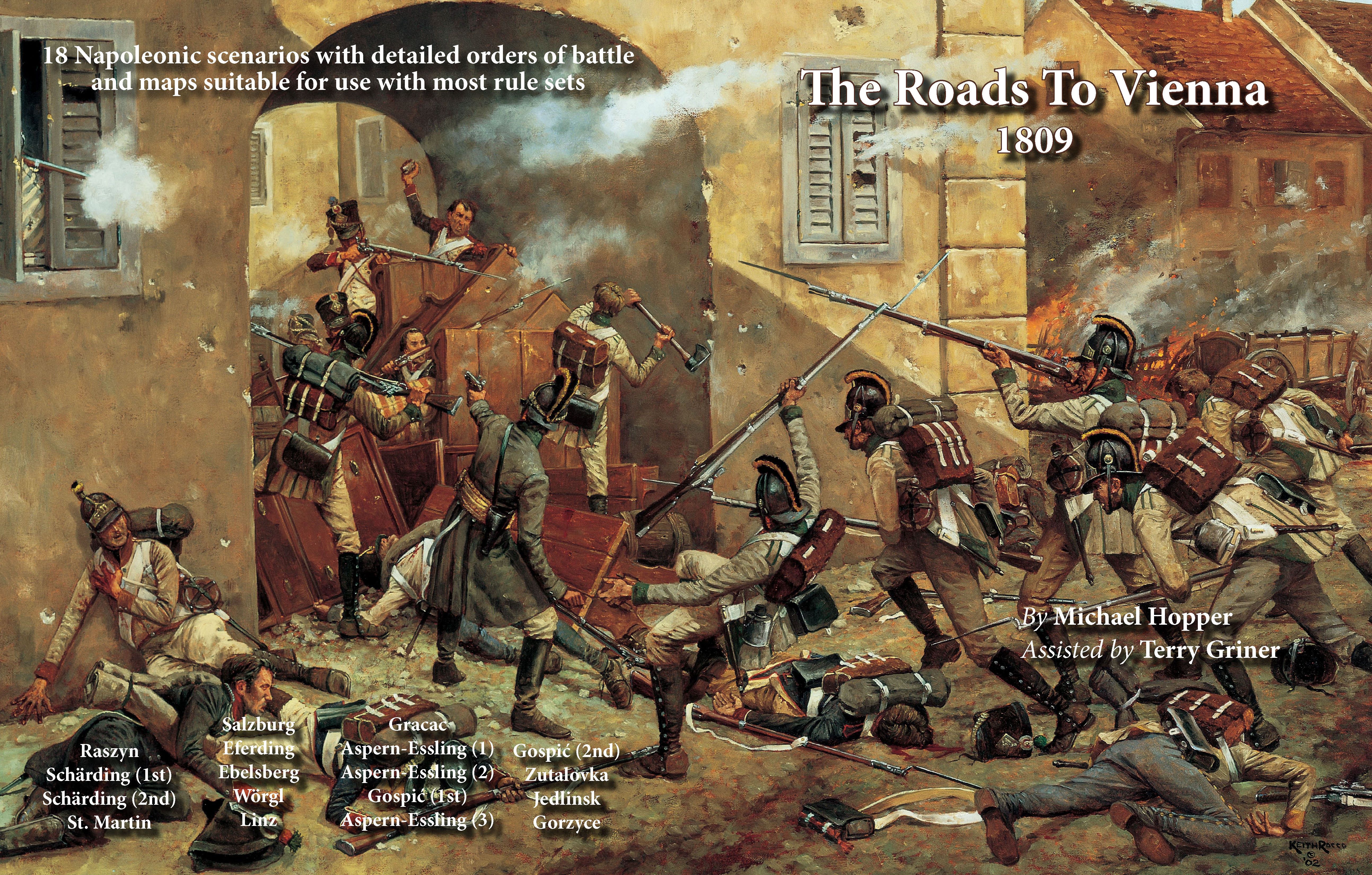 The Roads to Vienna 1809 box art