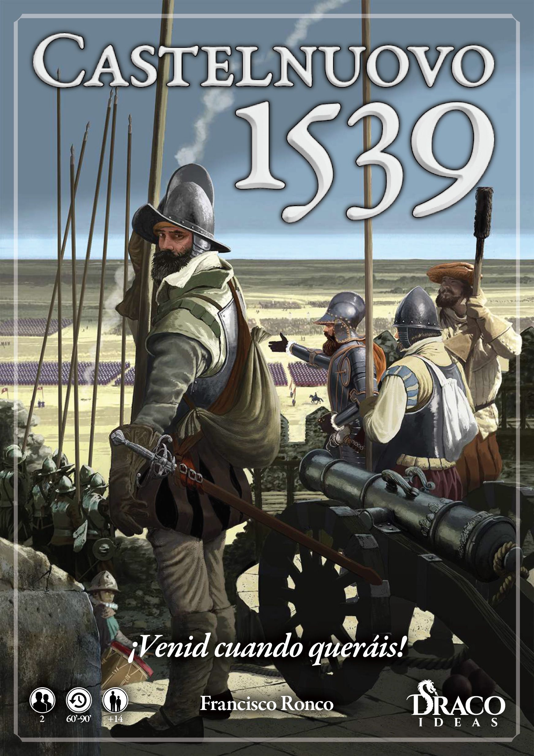 Coperta Castelnuovo 1539: Come whenever you dare!