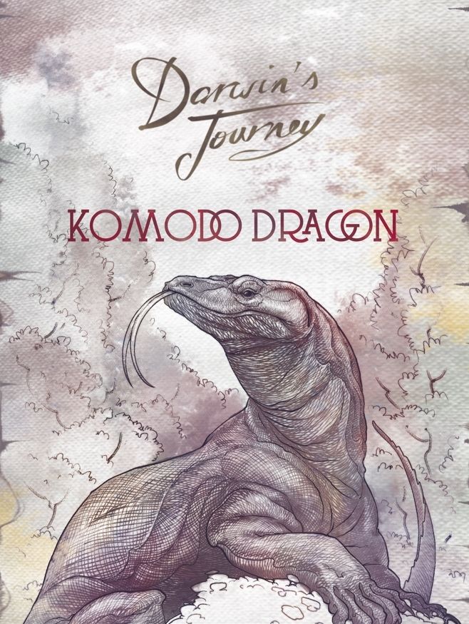 Darwin's Journey: Komodo Dragon box art