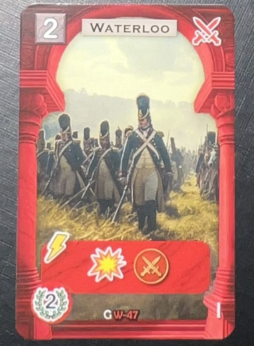 Path of Civilization: Waterloo Promo Card box art