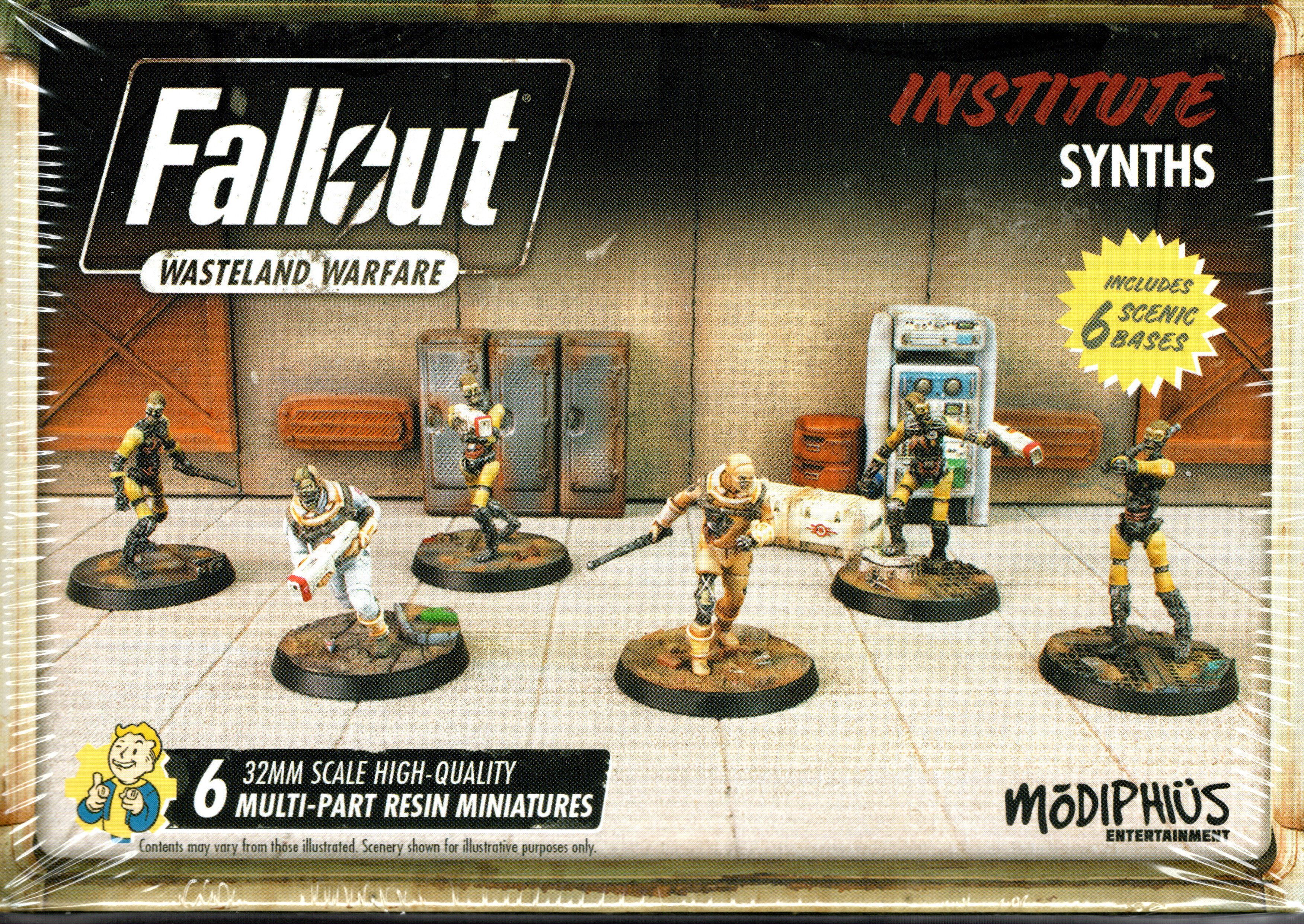 Coperta Fallout: Wasteland Warfare – Institute Synths