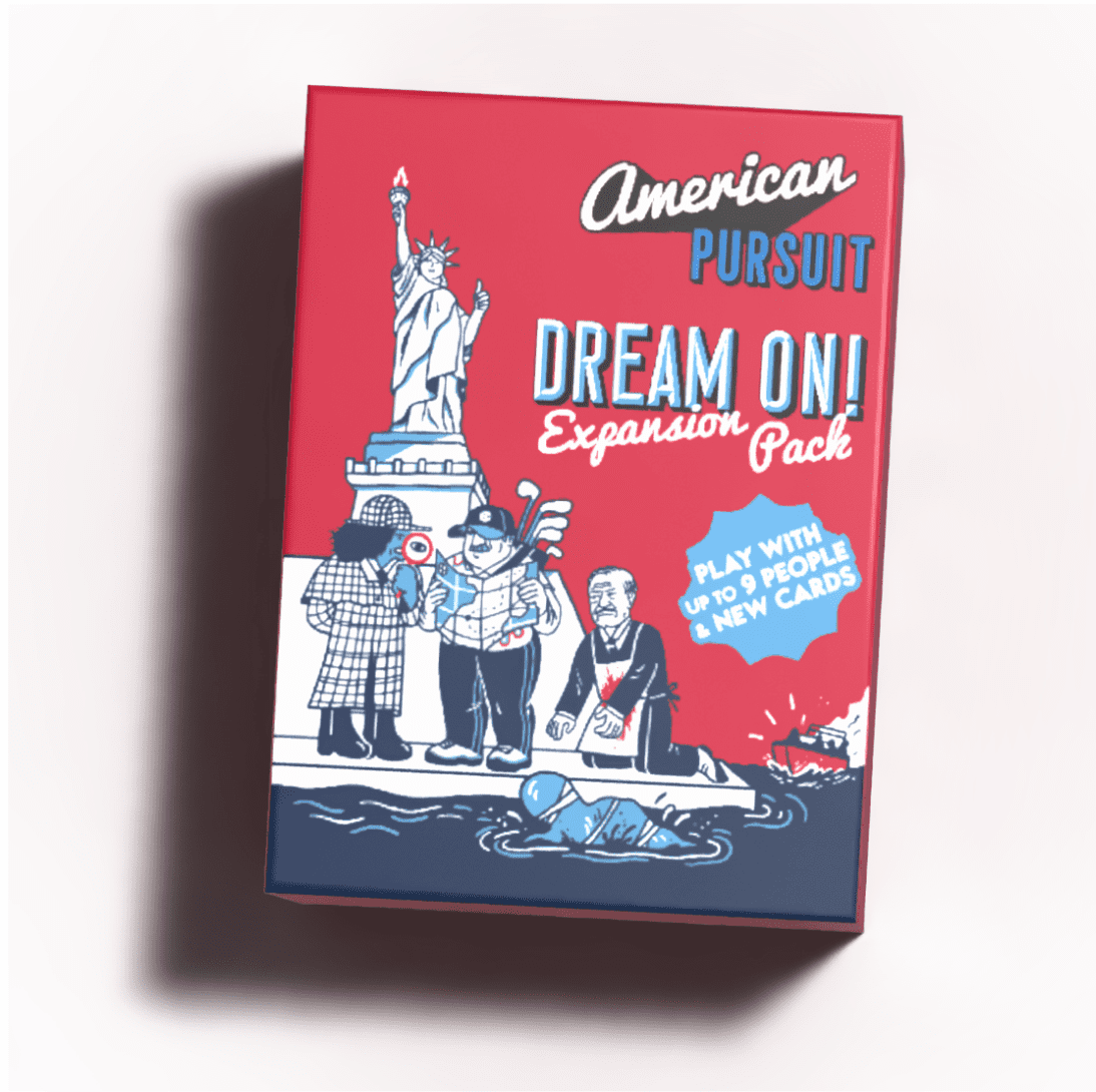 American Pursuit: Dream On! Expansion Pack box art