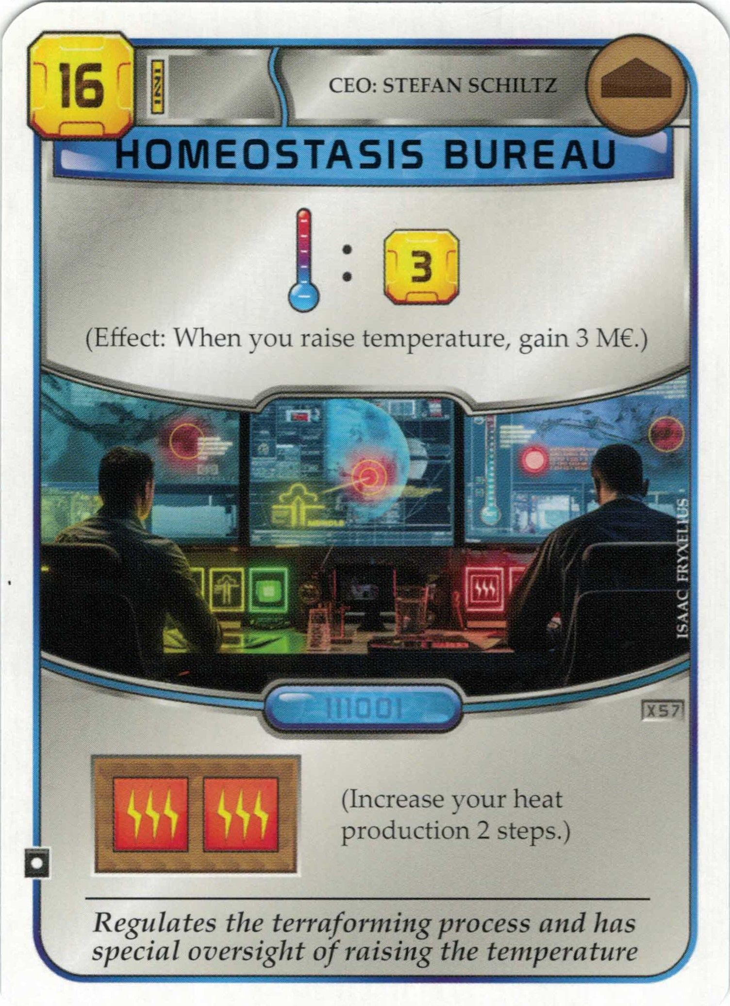 Terraforming Mars: Homeostasis Bureau Promo Card doboz