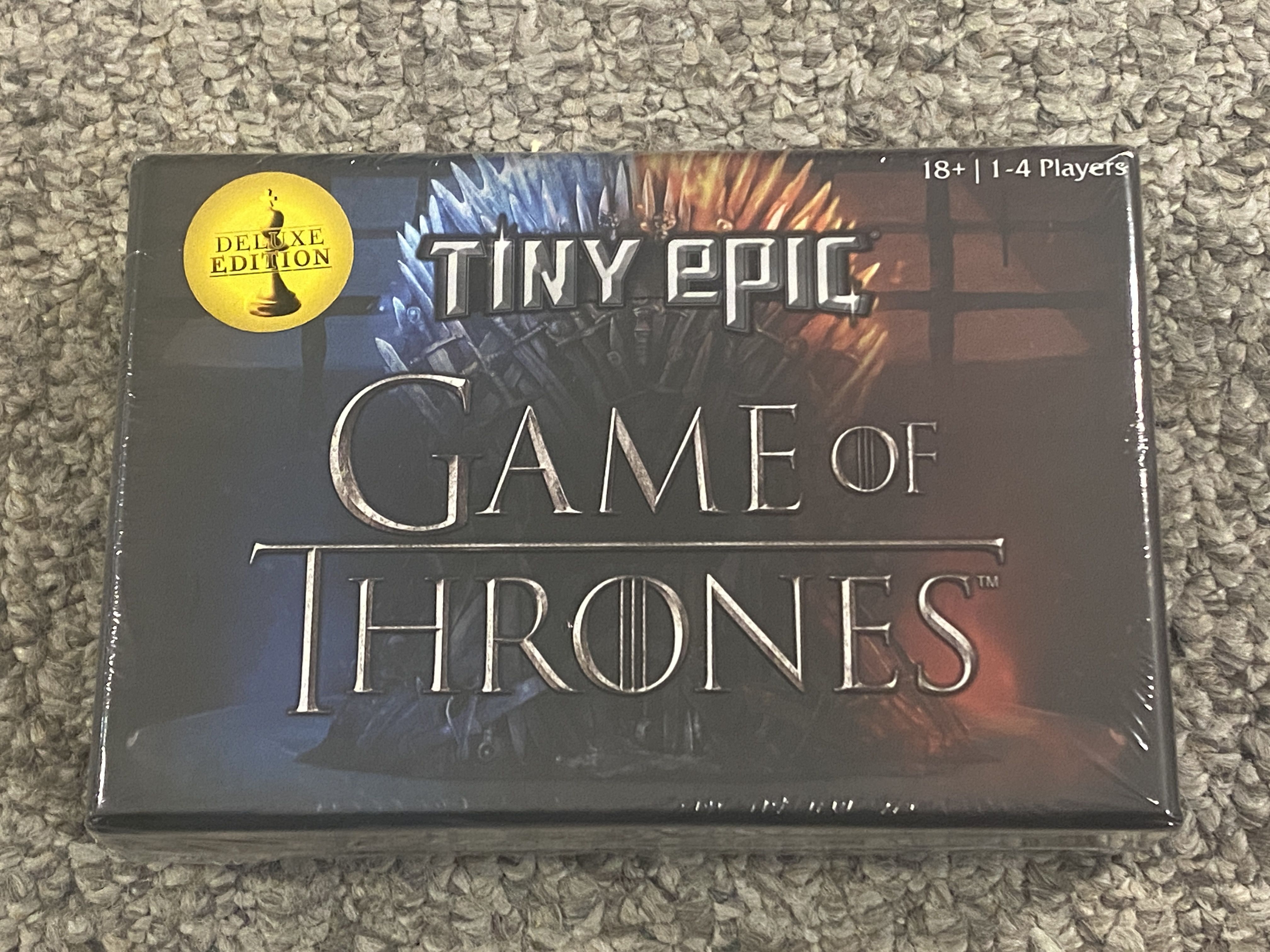 Tiny Epic Game of Thrones: Deluxe Edition box art