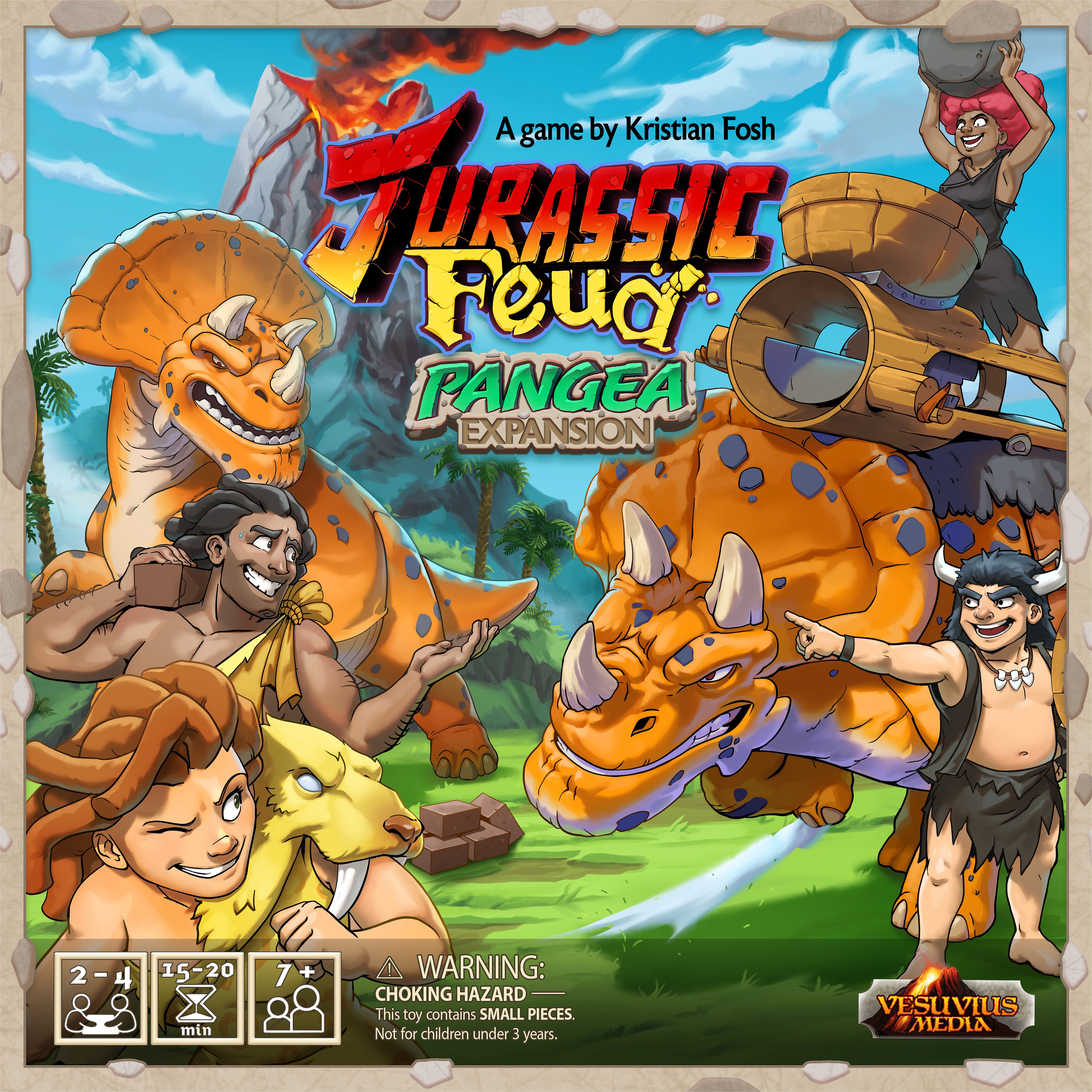 Coperta Jurassic Feud: Pangea Expansion