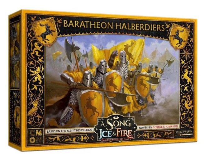 Coperta A Song of Ice & Fire: Tabletop Miniatures Game – Baratheon Halberdiers