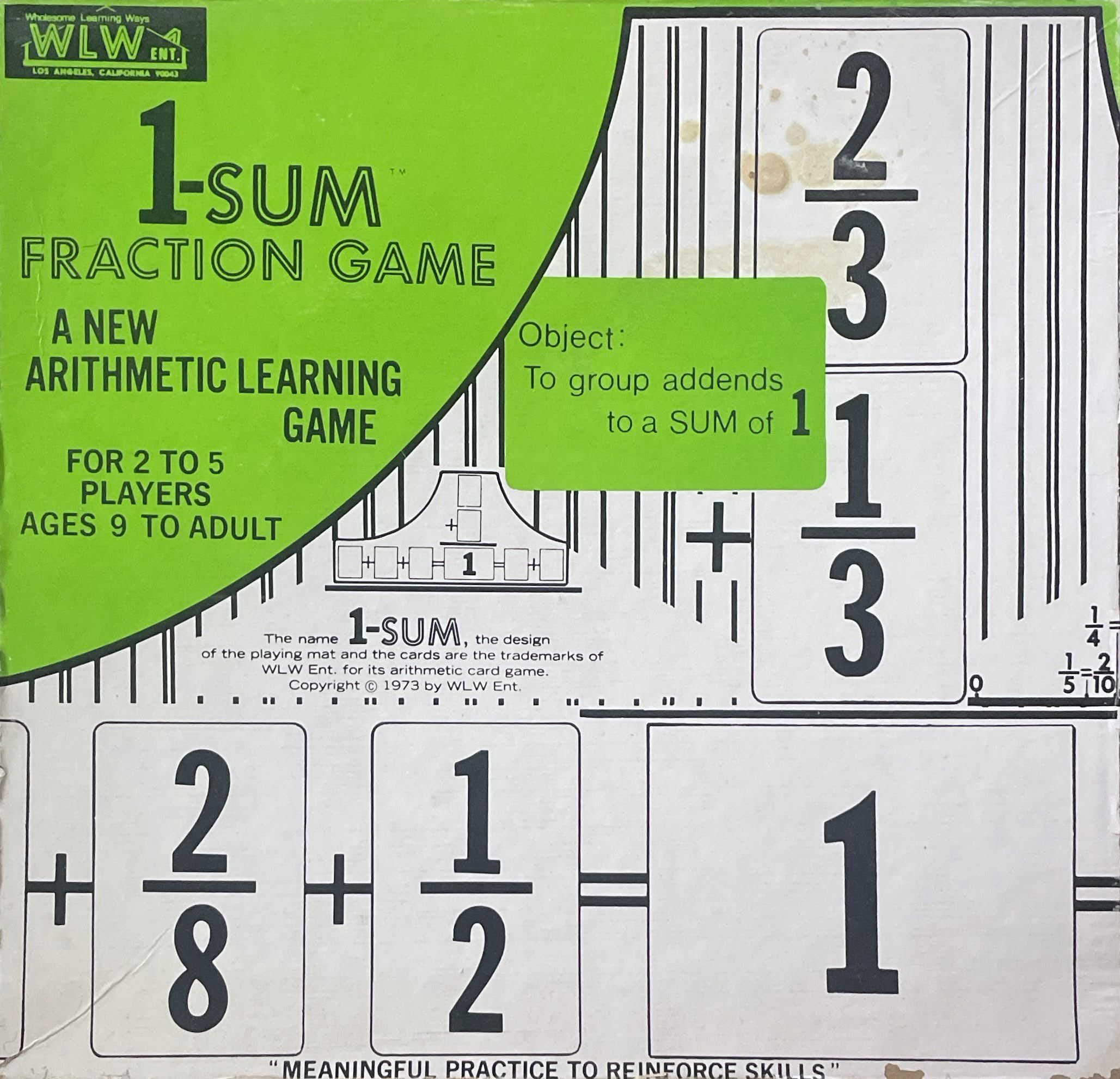 Coperta 1-Sum Fraction Game