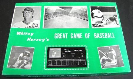 Whitey Herzog's Great Game of Baseball box art