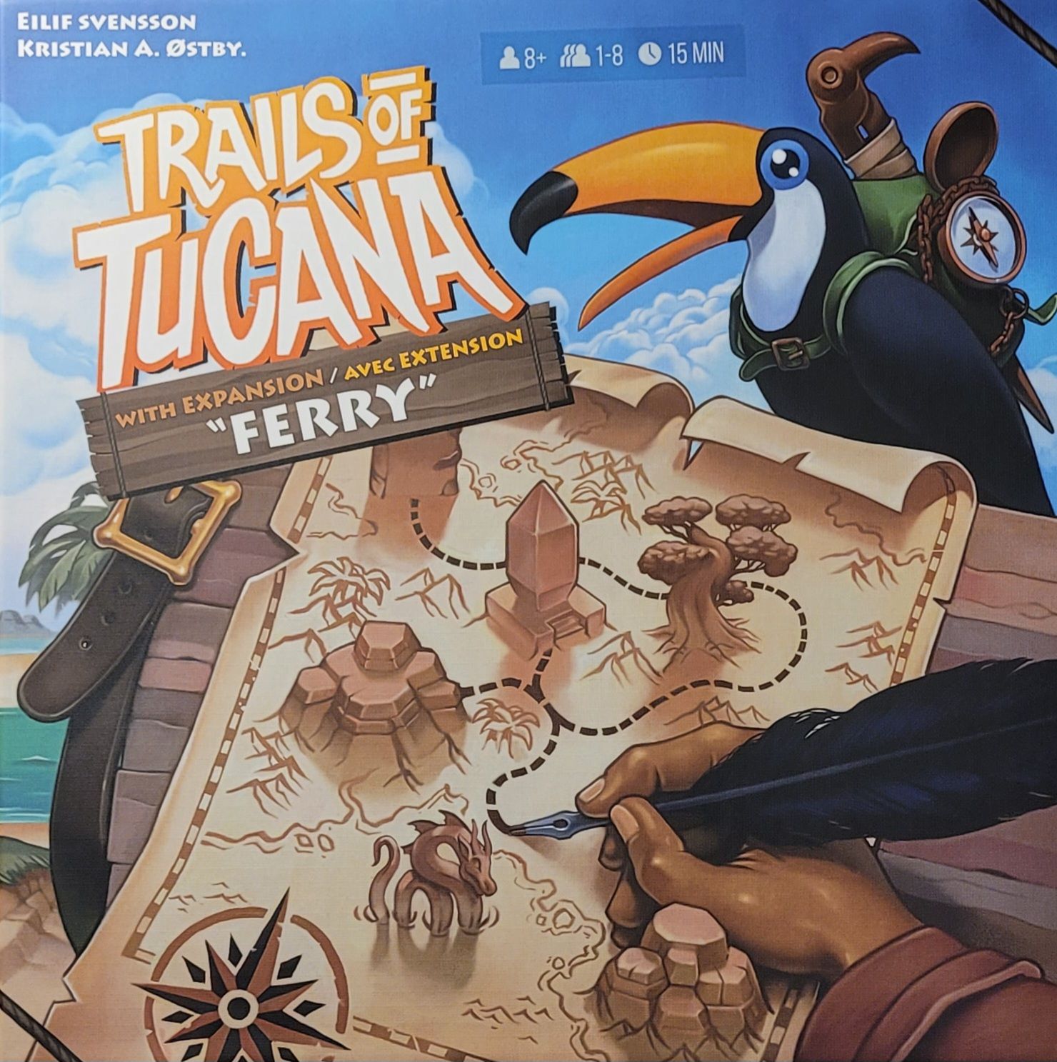 Trails of Tucana with Ferry Expansion box art