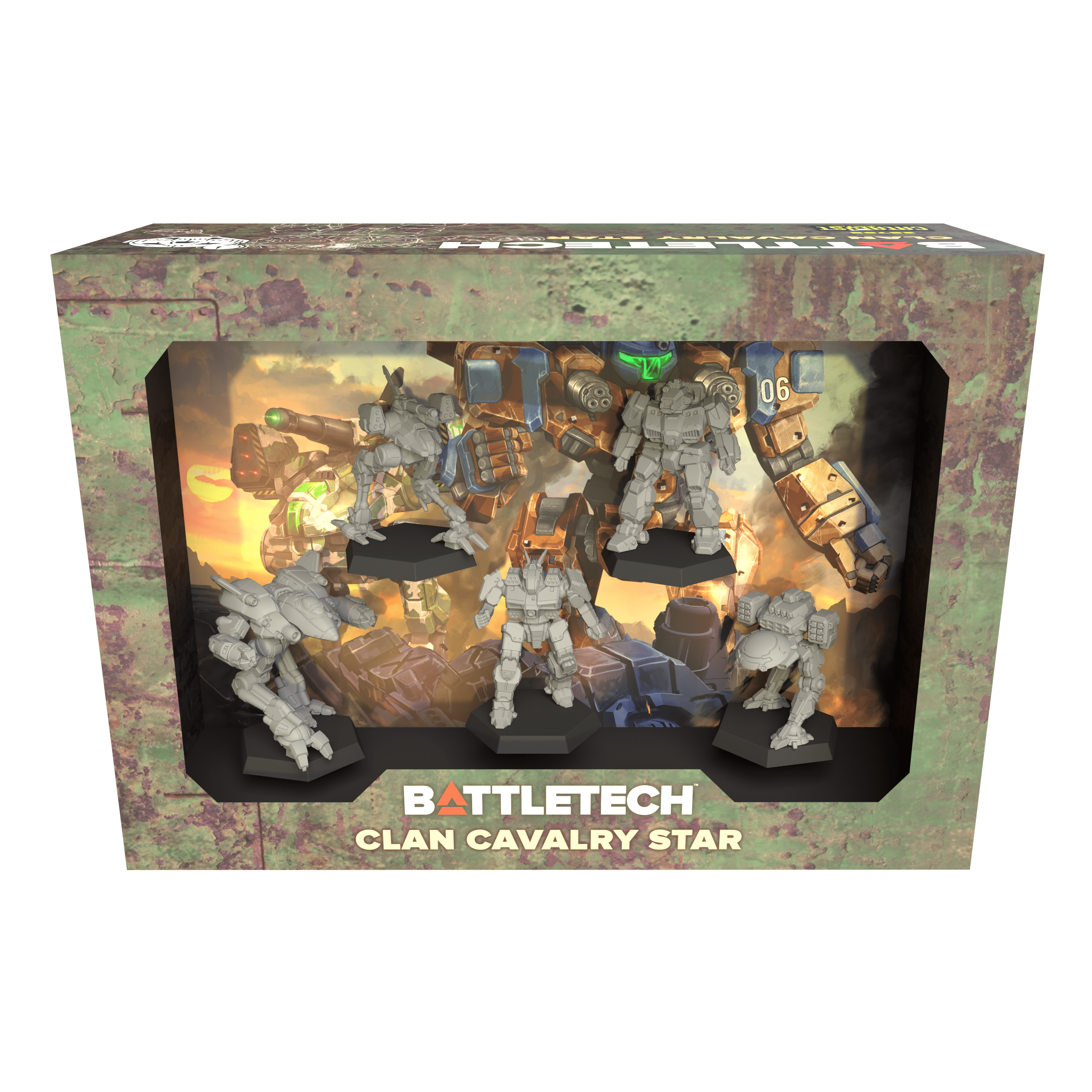 Coperta Battletech: Clan Cavalry Star
