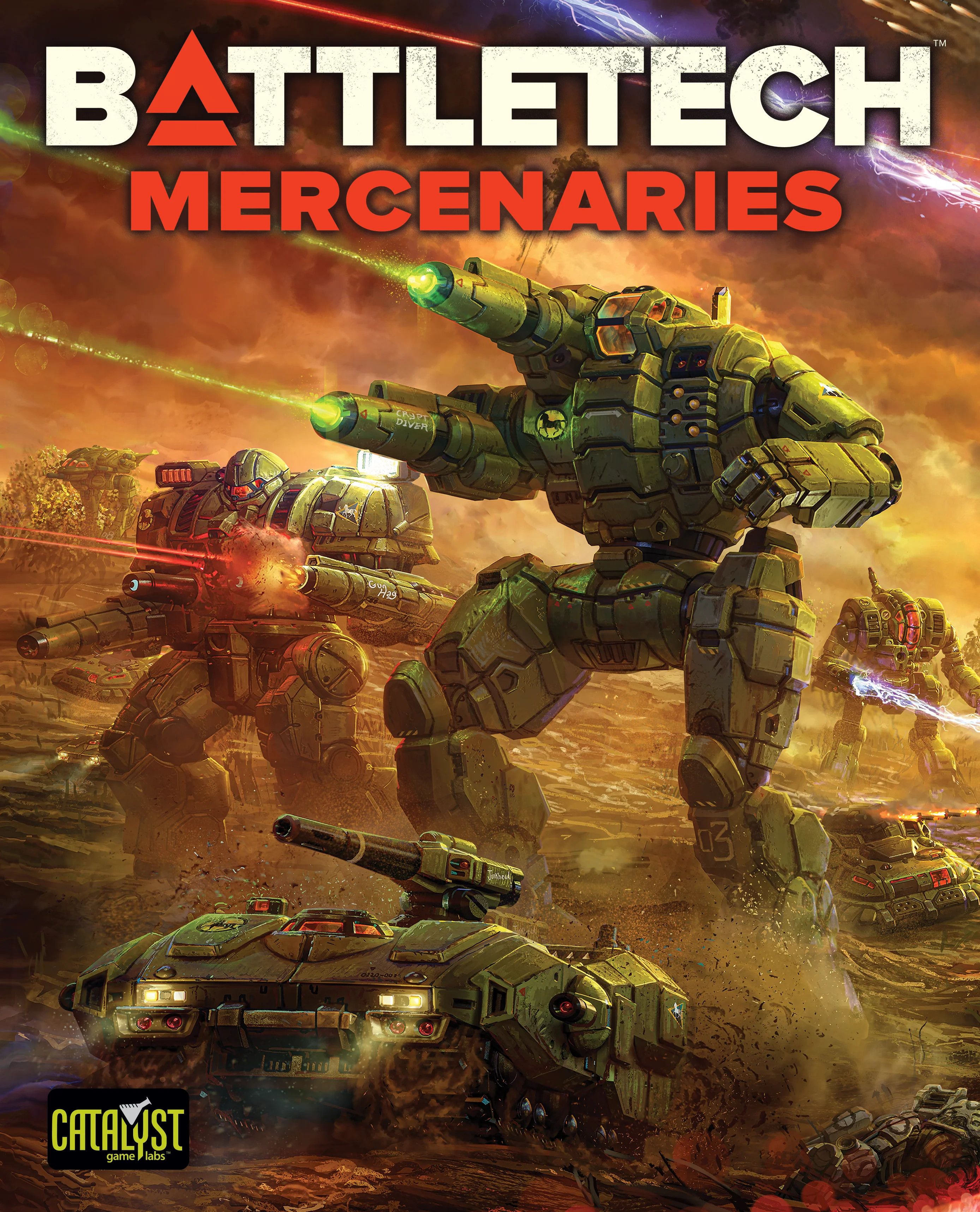 Battletech: Mercenaries Box Set box art