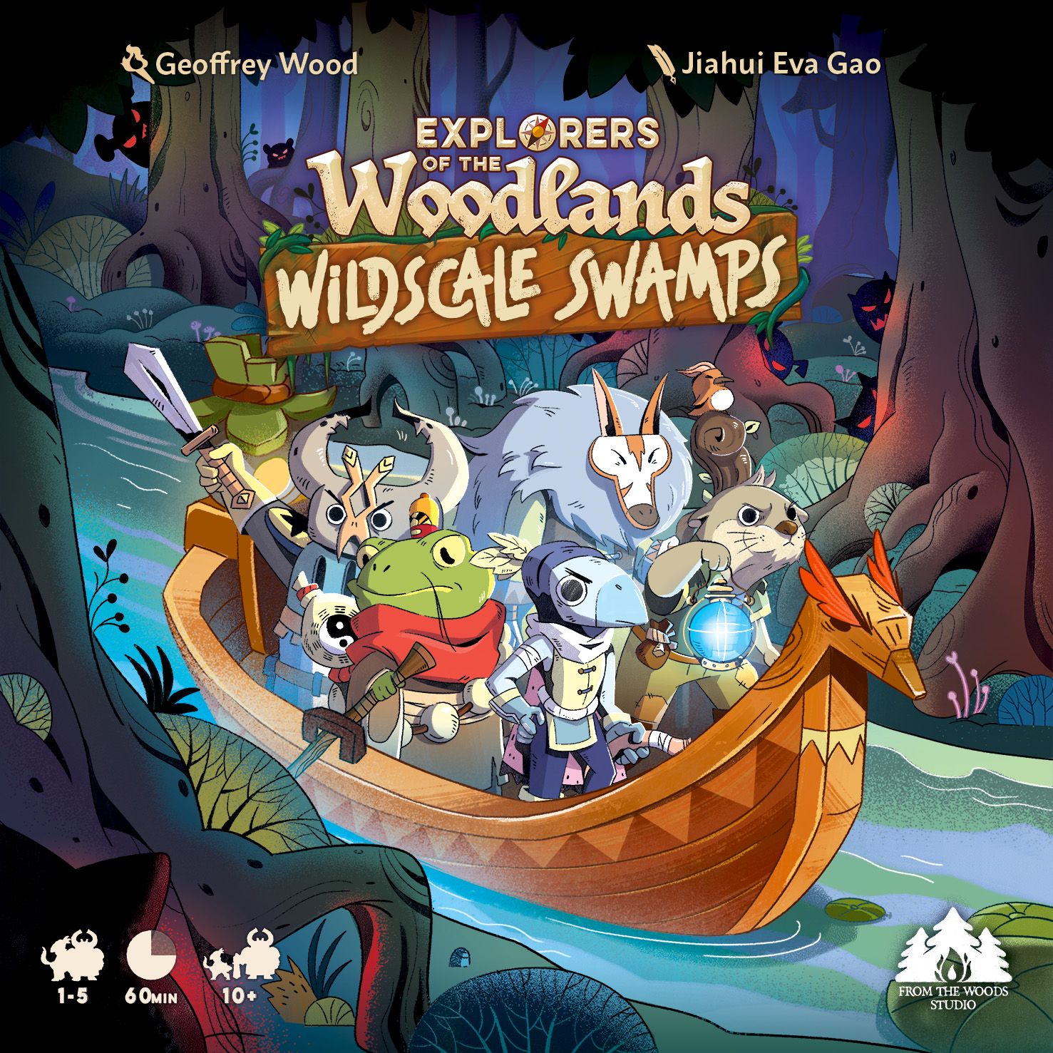 Explorers of the Woodlands: Wildscale Swamps box art