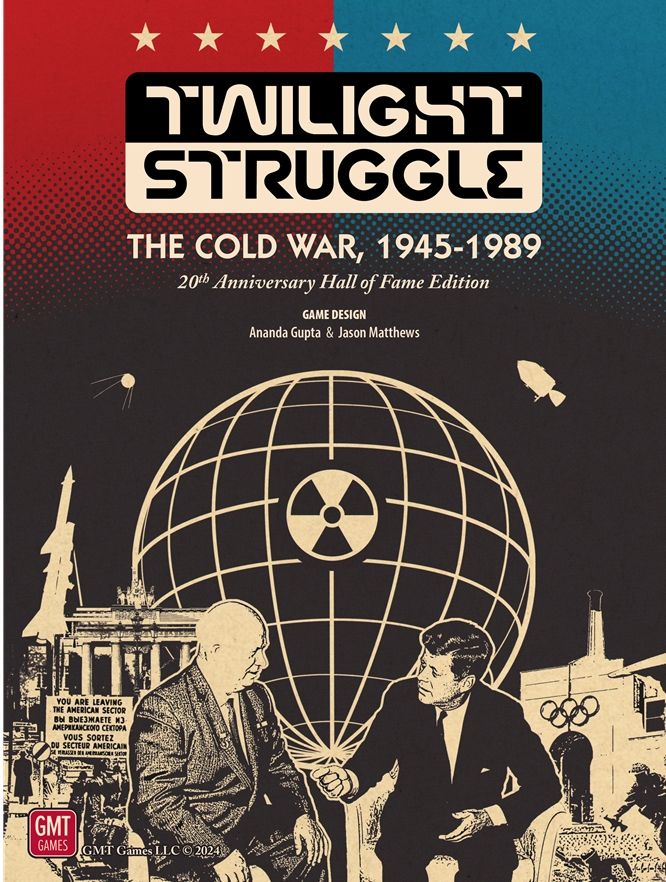 Coperta Twilight Struggle: 20th Anniversary Hall of Fame Edition