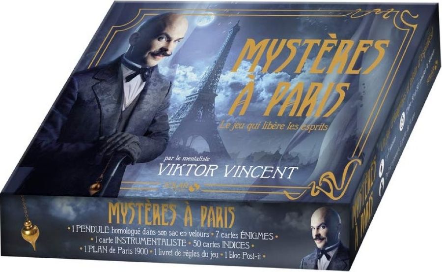 Mystères à Paris: Le jeu qui libère les esprits box art