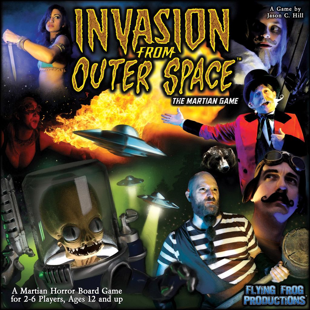 Invasion from Outer Space: The Martian Game box art