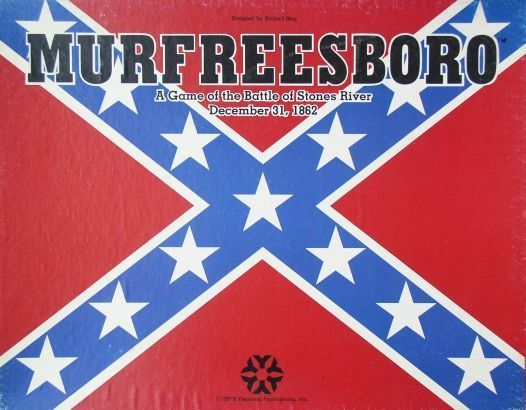 Murfreesboro: A Game of the Battle of Stones River December 31, 1862 box art