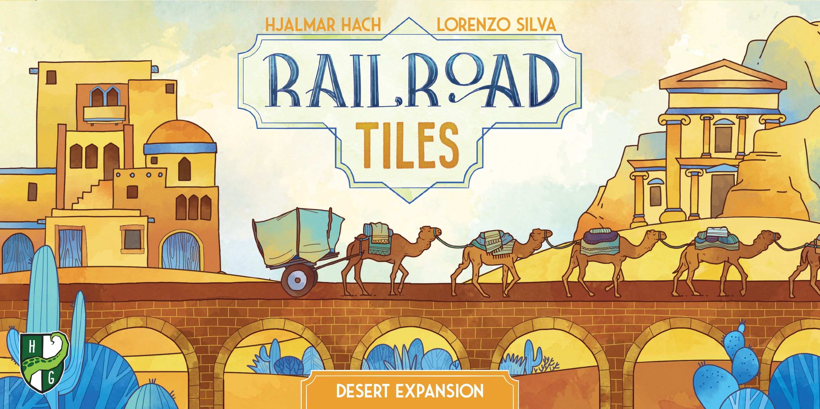 Railroad Tiles: Desert Expansion box art