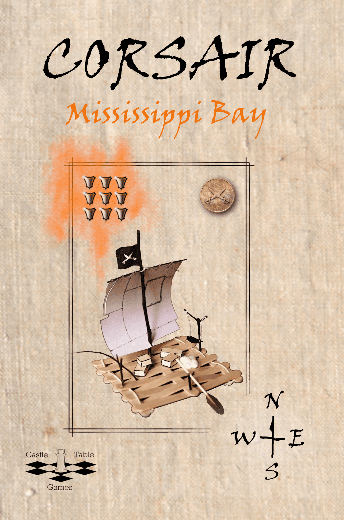 CORSAIR: Mississippi Bay box art