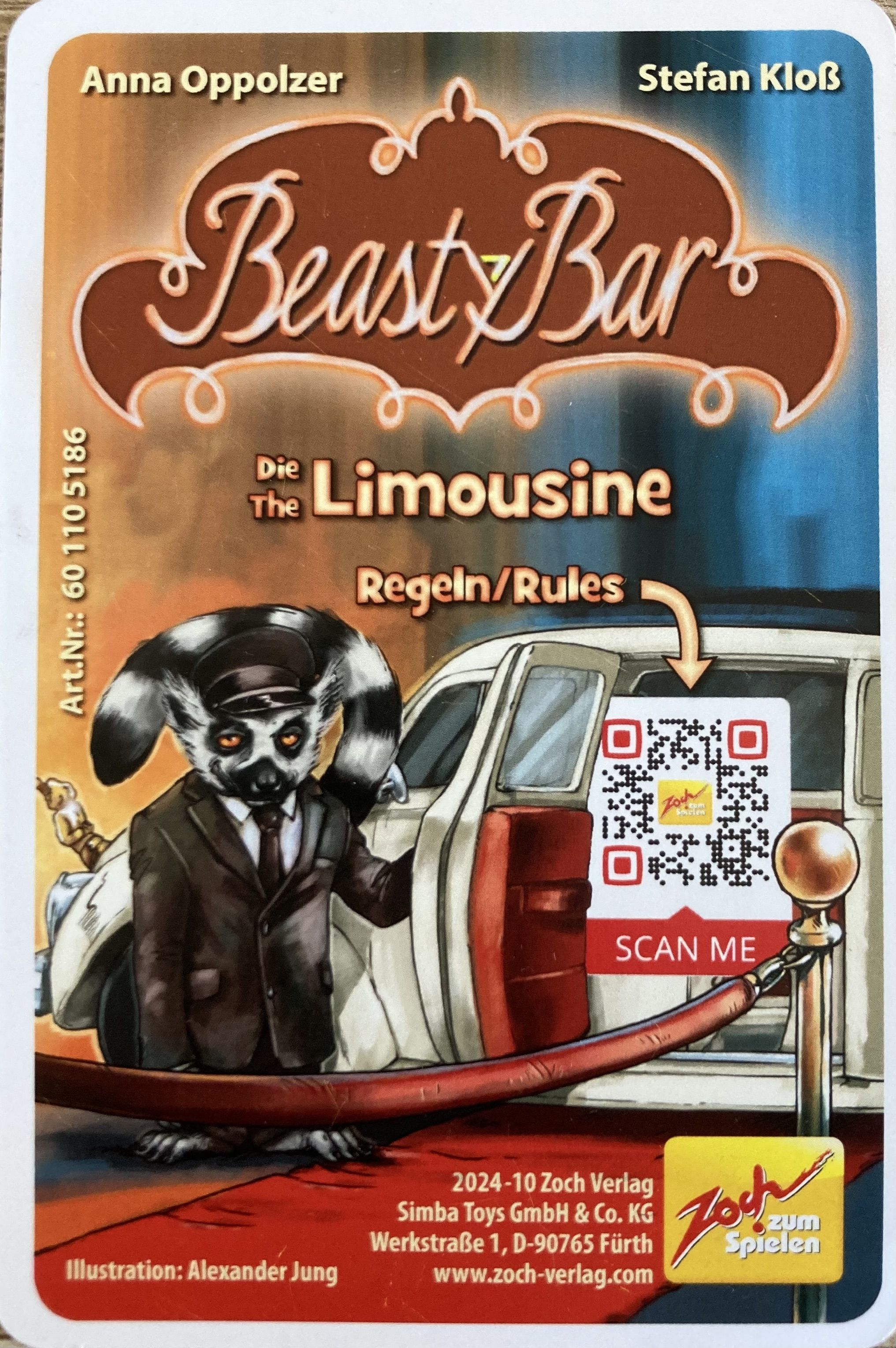 Coperta Beasty Bar: The Limousine