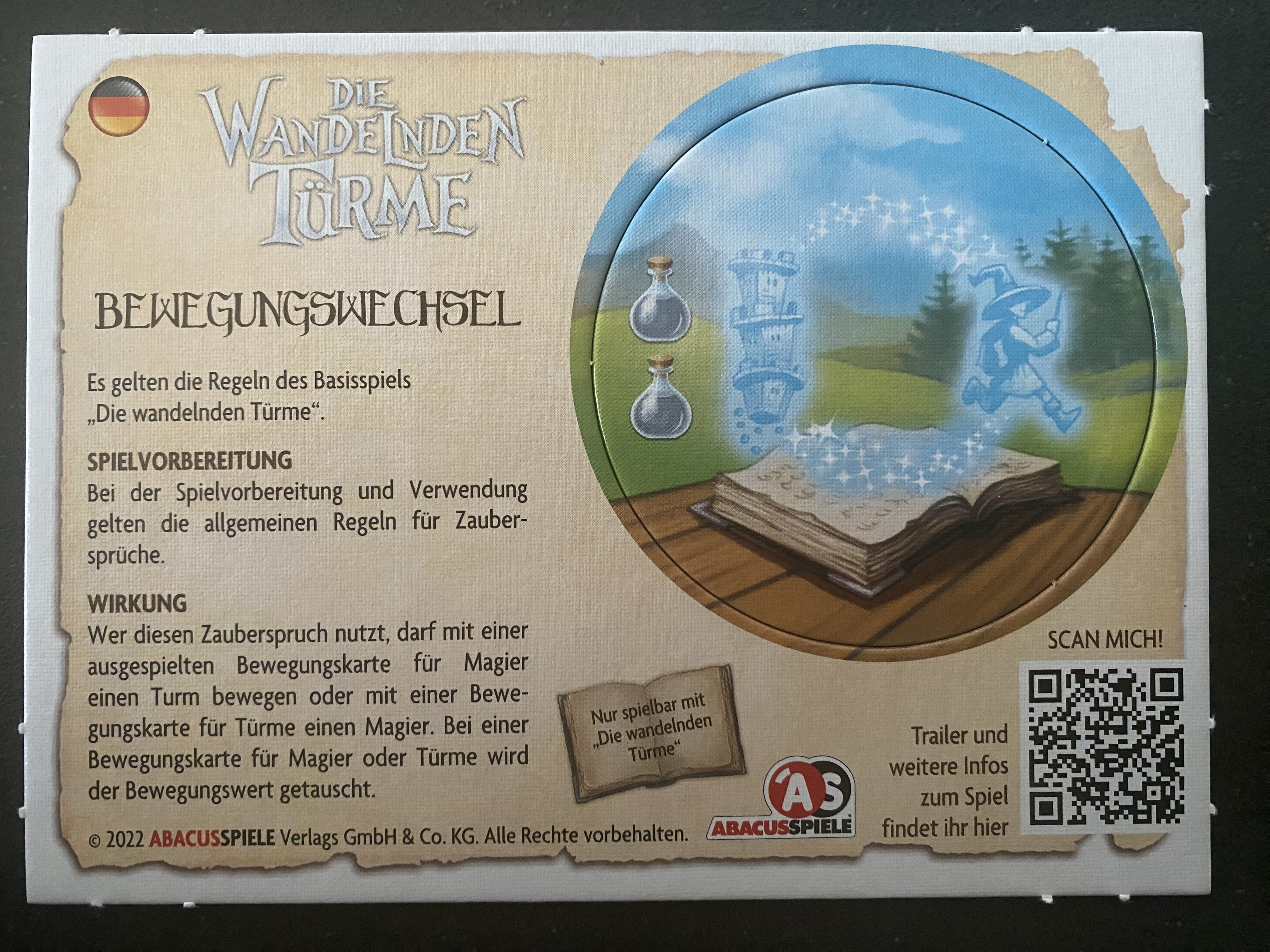 The Wandering Towers: Change of Movement box art
