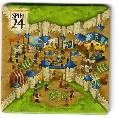 Carcassonne: Bonusplättchen Spiel 2024 doboz