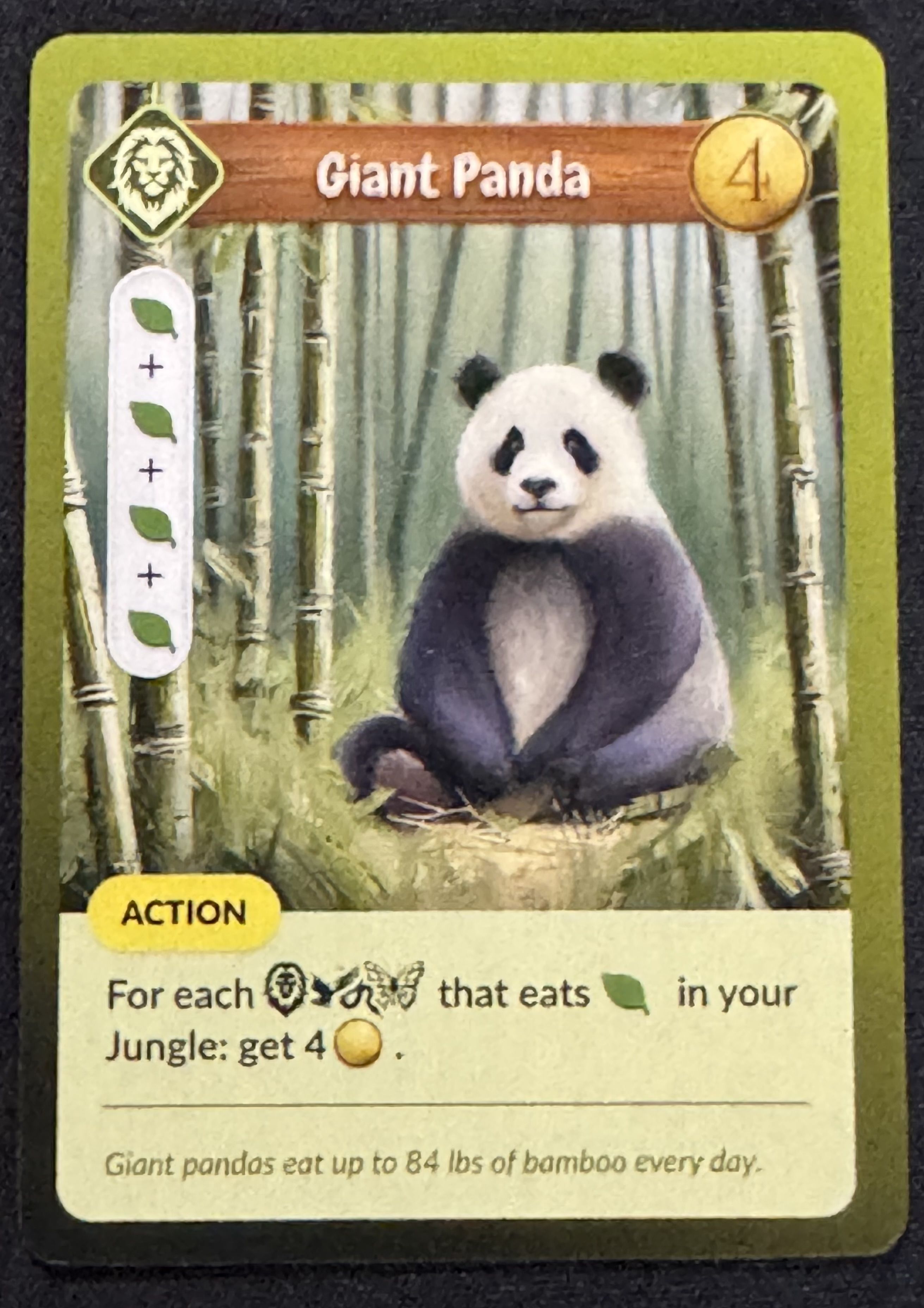 Biome: Giant Panda Promo Card doboz