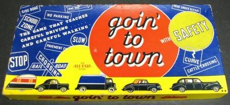 Goin' to Town with Safety box art