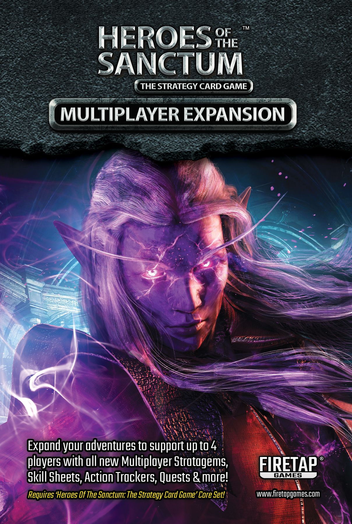 Heroes of the Sanctum: The Strategy Card Game – Multiplayer Expansion box art