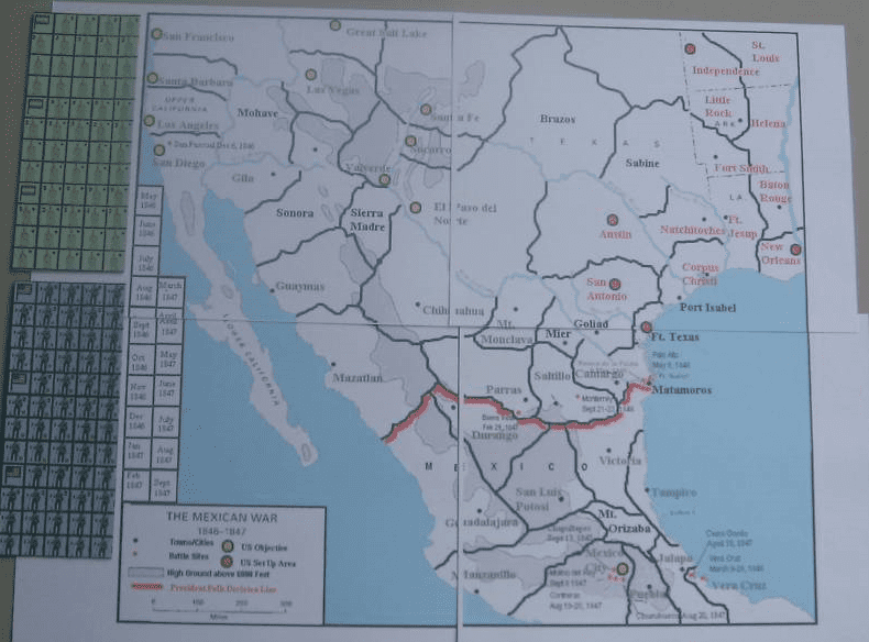 The Mexican War: 1846-1847 doboz