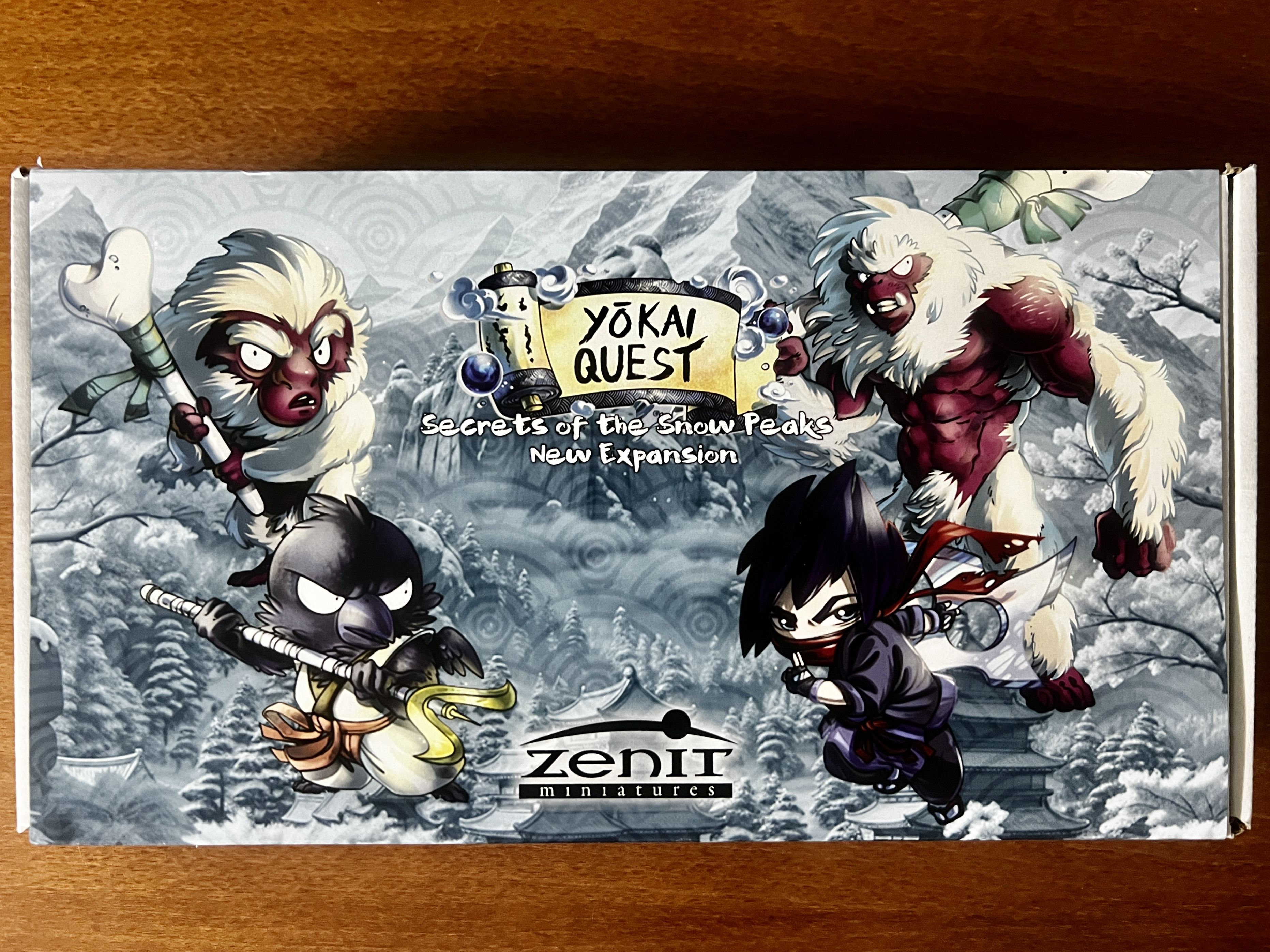 Yōkai Quest: Secrets of the Snow Peaks doboz