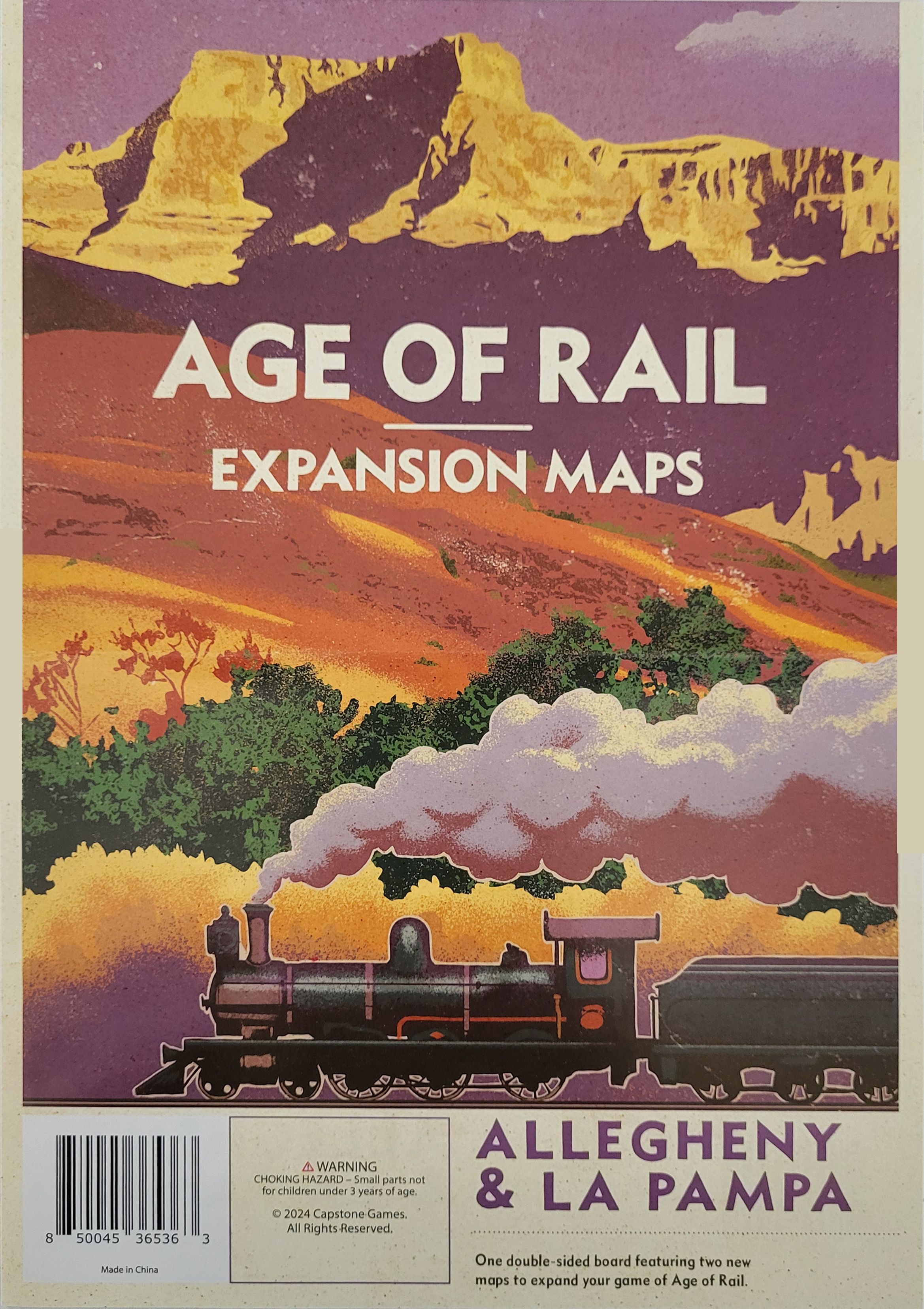 Age of Rail: South Africa – Expansion Maps: Allegheny & La Pampa box art