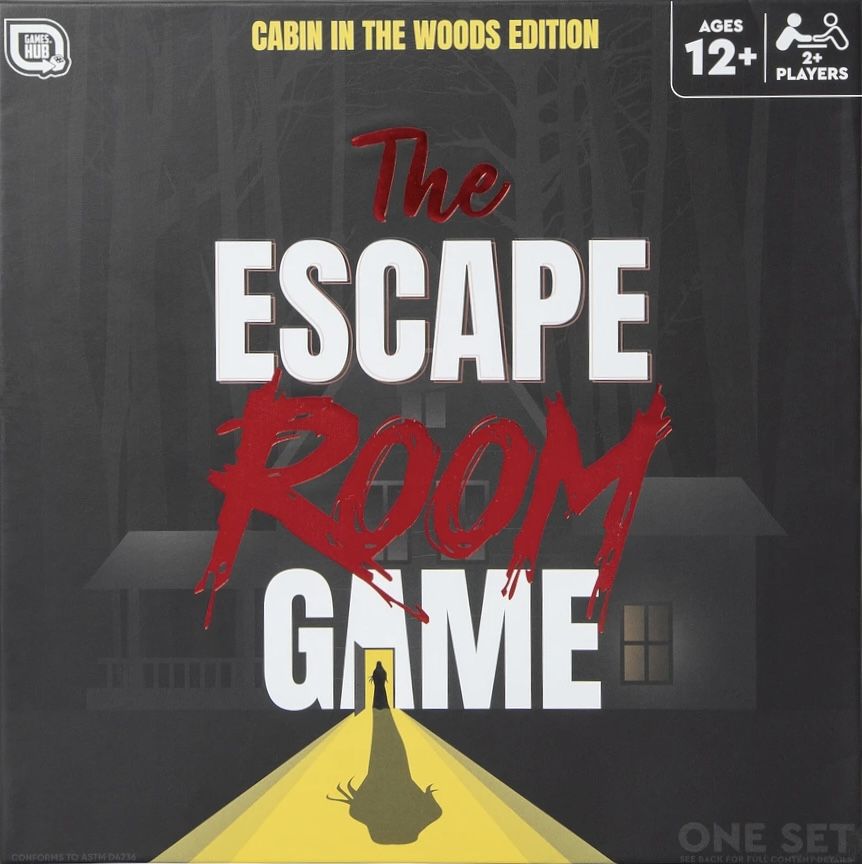 The Escape Room Game: Cabin in the Woods Edition box art