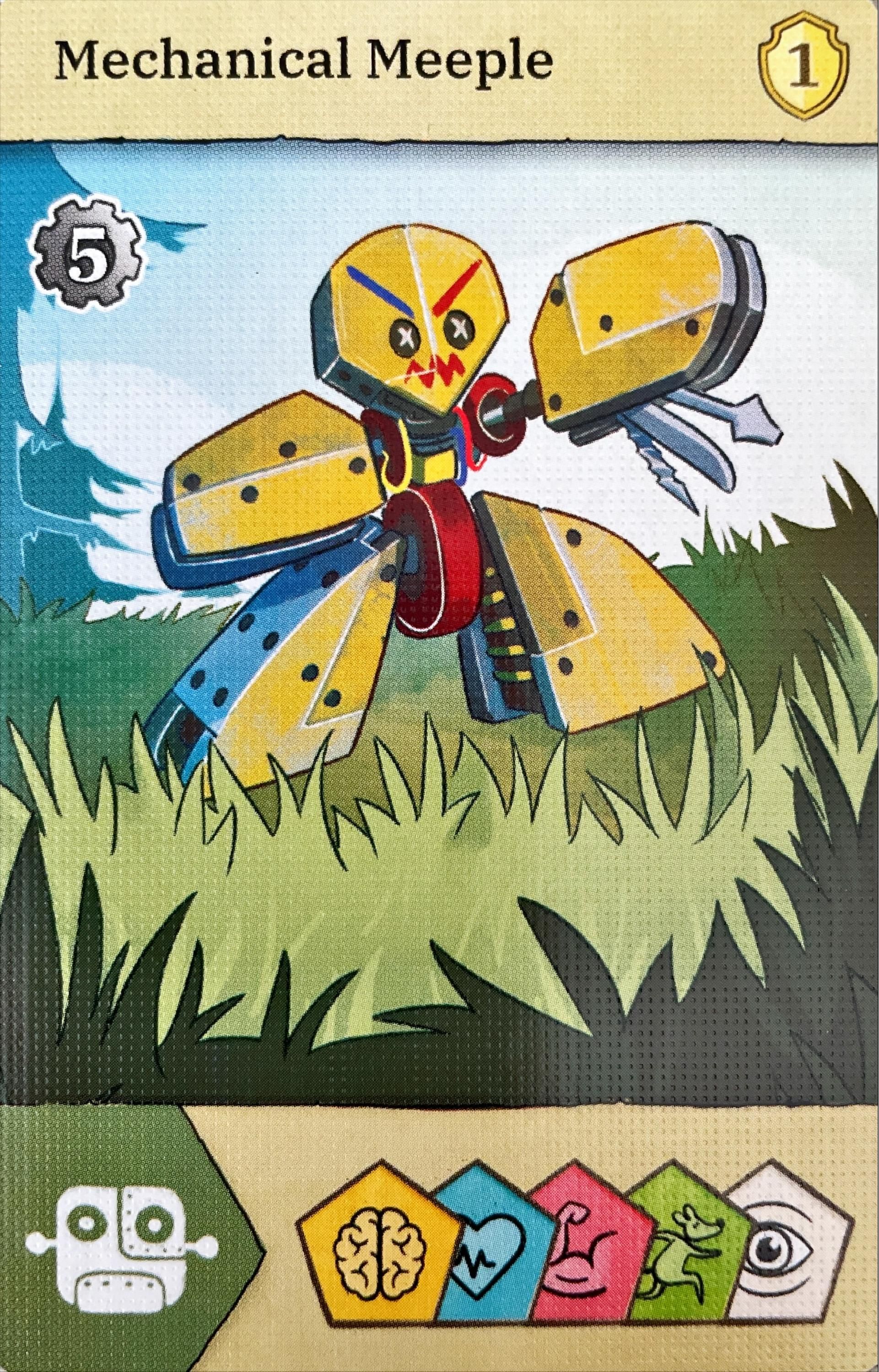 Coperta Rats of Wistar: Mechanical Meeple Promo Card