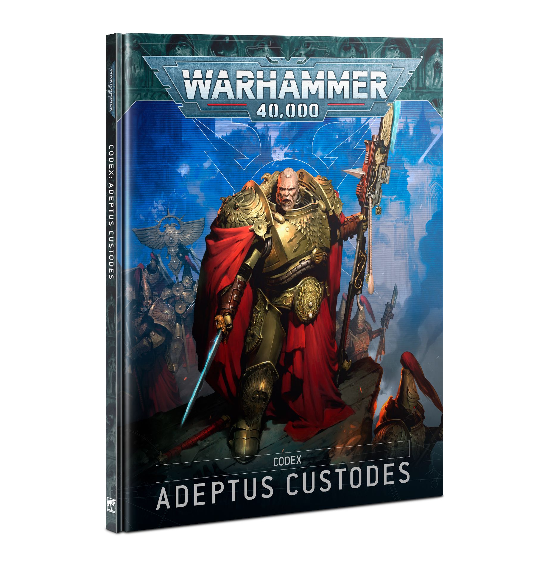 Warhammer 40,000 (Tenth Edition): Codex – Adeptus Custodes box art