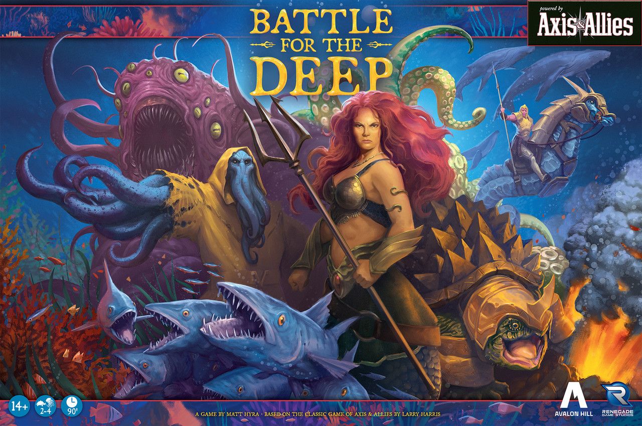 Battle for the Deep: Powered by Axis & Allies doboz