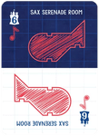 Blueprints of Mad King Ludwig: Sax Serenade Room Promo Card